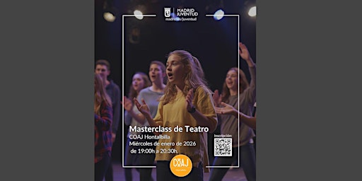 Image principale de Clases de Teatro- miércoles de enero de 2026