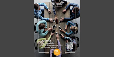 Image principale de Ocioteca- Todo el mes de enero de lunes a sábado de 16:30 a 20:30