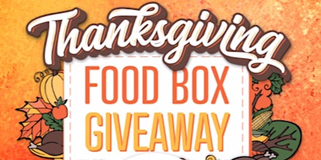 Thanksgiving Food Box Giveaway Drive  Thru primary image