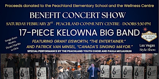 Image principale de 17-PIECE KELOWNA BIG BAND BENEFIT CONCERT SHOW