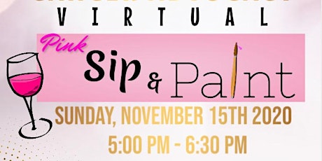Virtually Pink Sip & Paint primary image