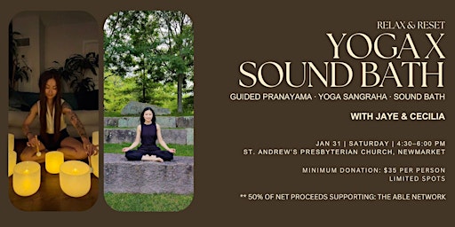 Image principale de Relax & Reset | Yoga x Sound Bath Session