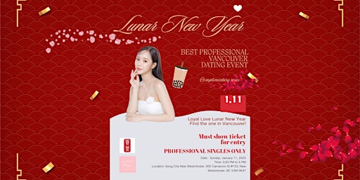 Image principale de Gong Cha Lunar New Year Loyal Love Boba Speed Dating Party + Comp Roses