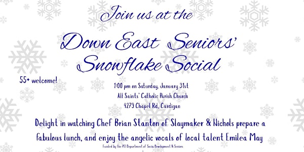 Down East Seniors' Snowflake Social