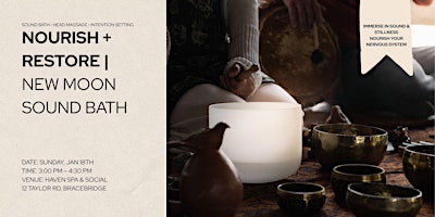 Image principale de New Moon at Haven | NOURISH + RESTORE