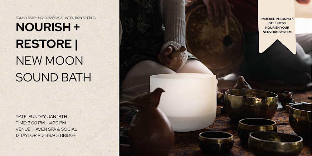 Photo of New Moon at Haven | NOURISH + RESTORE