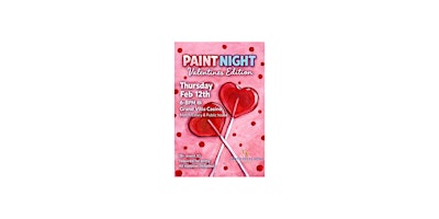 Image principale de Paint Night Valentine's Edition