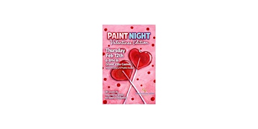 Image principale de Paint Night Valentine's Edition