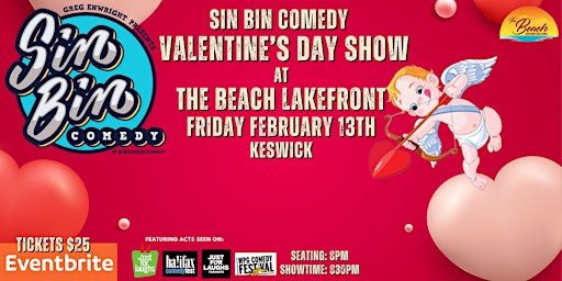 Imagen principal de Sin Bin Comedy Valentine's Day Show - Keswick