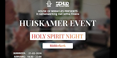 Image principale de HOLY SPIRIT NIGHT met Jelthe Kloens | Ridderkerk