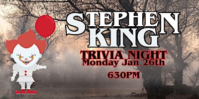 Image principale de Stephen King Trivia Night