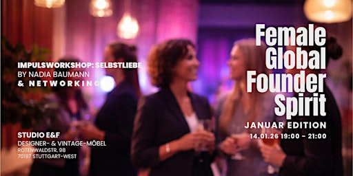 Image principale de Female Global Founder Spirit - Januar Edition
