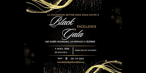 Image principale de Gala de célébration de l’excellence de francophones noire en Alberta