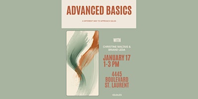 Image principale de Advanced Basics: A different way to Approach Salsa