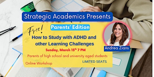 Image principale de How to Study with ADHD and Other Learning Challenges: Parents' Edition