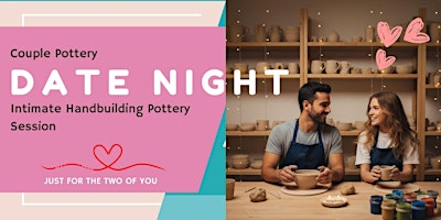 Image principale de Couple Pottery Date Night: Intimate Handbuilding Experience
