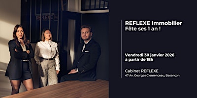 Image principale de Le service immobilier fête ses 1 an – Soirée privée au cabinet