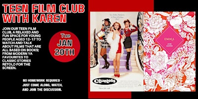 Image principale de Teen Film club with Karen