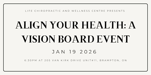 Image principale de Align Your Health: A Vision Board Event