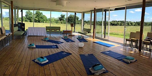 Image principale de Yin Yoga and Gong Bath. NEW Guildford location!