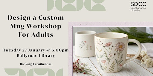 Image principale de Design a Custom Mug Workshop for Adults