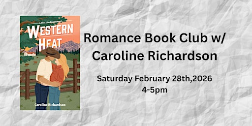 Image principale de Romance Book Club - Western Heat by Caroline Richardson