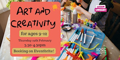 Image principale de Art and Creativity with Elena at Lucan Library