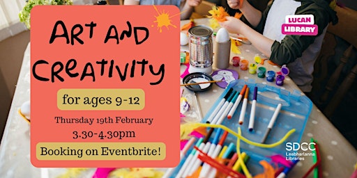 Image principale de Art and Creativity with Elena at Lucan Library