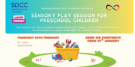 Image principale de Sensory Play Sessions for Pre-School Children