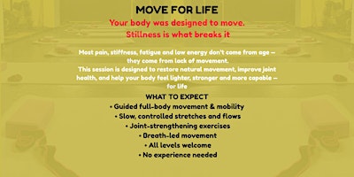 Immagine principale di MOVE FOR LIFE