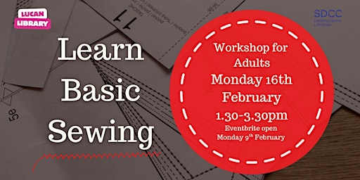Image principale de Learn Basic Sewing Skills for Adults