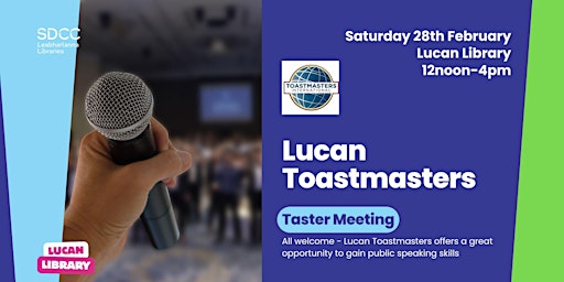 Image principale de Toastmasters Taster Session
