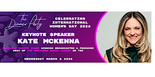 Image principale de International Women's Day Dinner Party 2026