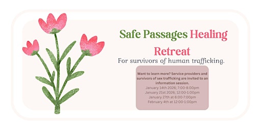 Image principale de Safe Passages Retreat: Information Session