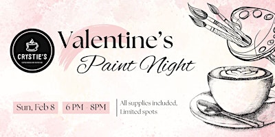Image principale de Valentine's Paint Night (Adult Only)