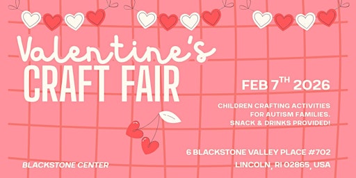 Image principale de Autism Valentine's Craft Fair
