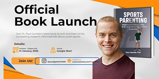 Hauptbild für Sports Parenting: Revised BOOK LAUNCH