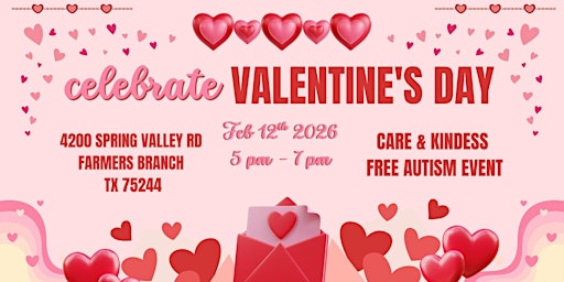 Image principale de Autism-Friendly Children's Valentine's Day Celebration