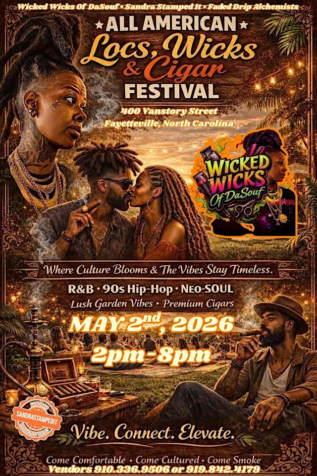 Hauptbild für All American Locs, Wicks and Cigar Festival
