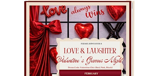Image principale de Love & Laughter: Valentine's Games Night