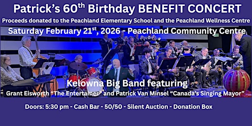 Image principale de 17-PIECE KELOWNA BIG BAND BENEFIT CONCERT SHOW