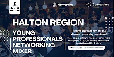 Image principale de Halton Region Young Professionals Networking Mixer to Build Connections