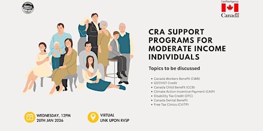 Image principale de CRA SUPPORT PROGRAMS FOR MODERATE INCOME INDIVIDUALS