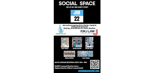Image principale de SOCIAL SPACE | Pop-Up Art + Charity Event - Hosted at PJKJ + WURK SP_CE