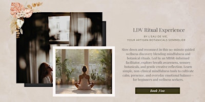 Image principale de LDV Botanical Ritual Experience
