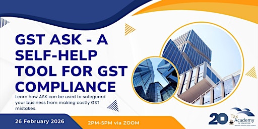Image principale de GST ASK: A Self-help Tool for GST Compliance