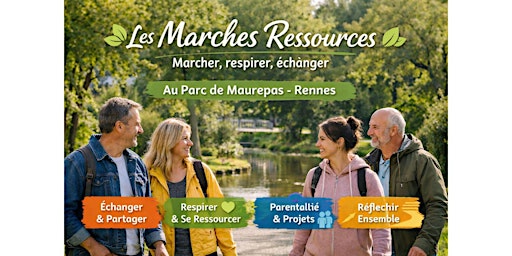 Image principale de Les Marches Ressources – marcher, respirer, échanger