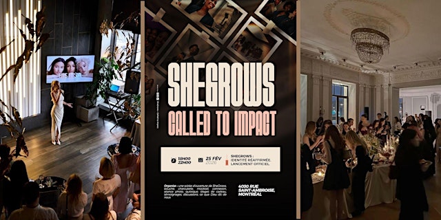Image principale de Soirée de Femmes – SheGrows | Nouvelle saison