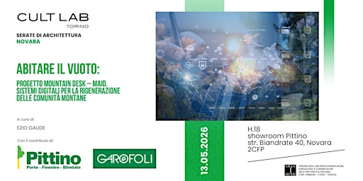 Image principale de SERATE DI ARCHITETTURA NOVARA: ABITARE IL VUOTO