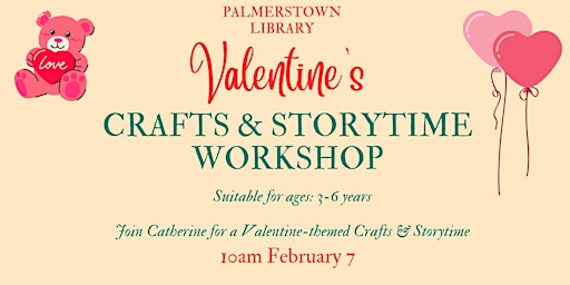 Image principale de VALENTINE'S CRAFT S& STORYTIME